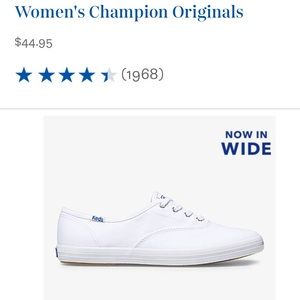 White Keds Shoes.